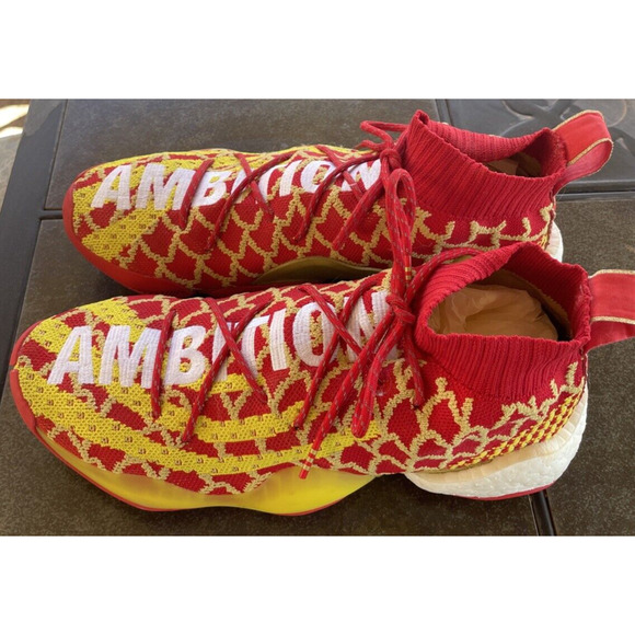 Adidas Pharrell x Crazy BYW Chinese New Year Sneakers Men\'s 11.5 Ambition EE8688 main image 5